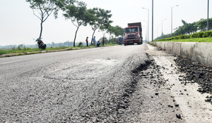 'Sống trâu' gây nhiều tai nạn, Đà Nẵng 'bóc' mặt đường nghìn tỷ để sửa chữa