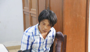 Con nghiện ‘ôm’ kim tiêm đi trộm cắp tài sản