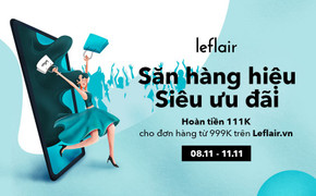 4 ngày mua đồ gia dụng chính hãng tiết kiệm chi phí trên Leflair