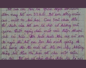 Cười nghiêng ngả với những bài văn miêu tả của học sinh tiểu học