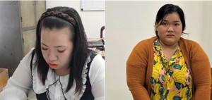 Bắt 2 nữ quái chuyên giăng bẫy tình qua Zalo để chiếm đoạt tài sản