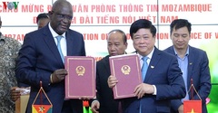 Đoàn cán bộ Văn phòng Thông tin Mozambique (Gabinfo) thăm VOV