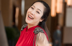 Mới sinh con 8 tháng, Ngô Phương Lan tham gia show thời trang của La Phạm