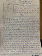 Bài văn tả bố 9,5 điểm khiến dân mạng nghẹn ngào