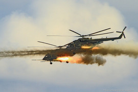 Video: Trực thăng tấn công Mi-8 phóng tên lửa 'xé nát' mục tiêu ở Kyrgyzstan