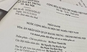 Xét xử vụ án 'Đòi nhà cho thuê' ở Hà Nội