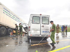 Nghiên cứu lắp biển giới hạn tốc độ ở nơi xảy ra tai nạn khiến 12 nhà sư thương vong