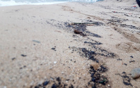 Tàu Thái Lan chìm trên biển Hà Tĩnh: Xử lý sự cố vết dầu loang 3km bờ biển