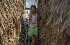 Ảnh: Xóm đảo 22 hộ dân ở Cà Mau bị nghèo đói, thất học bủa vây