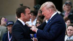 Trước khi nhóm họp với Tổng thống Trump, ông Macron nhận tin dữ từ Mỹ