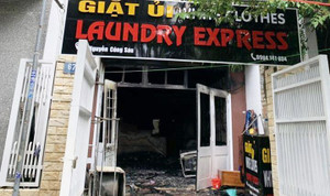 Nhảy từ tầng 2 ngôi nhà đang cháy, người đàn ông Hàn Quốc bị thương nặng