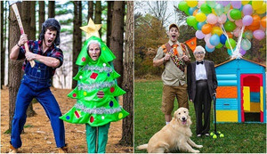 Cụ bà 93 tuổi và cháu trai gây bão mạng xã hội với loạt ảnh 'cosplay' dễ thương