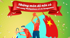 Những món đồ nên có khi sang Philippines cổ vũ SEA Games