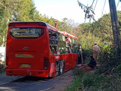 Đà Lạt: Xe khách lao xuống vực, hơn 20 hành khách thoát chết