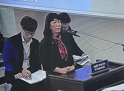 Video: Vợ ông Trương Minh Tuấn xin bỏ kê biên ngôi nhà đang ở