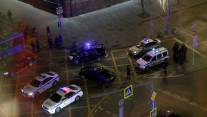 Video: Nổ súng gần cơ quan an ninh Nga, 1 người chết, 5 người bị thương