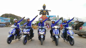 Cán mốc 2.500km xuyên ĐNA, động cơ Yamaha Blue Core tiết kiệm xăng thế nào?