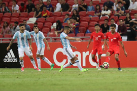 Vắng Messi, trận Singapore vs Argentina ế vé thảm