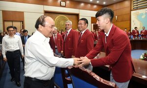 Thủ tướng biểu dương Đoàn thể thao Việt Nam giành hạng 3 SEA Games