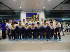 Futsal Việt Nam đến Turkmenistan dự AIMAG 5 sau chuyến bay 'hành xác'