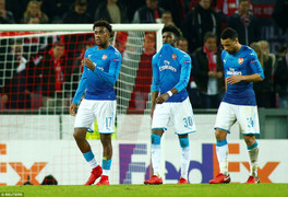 Kết quả Europa League: Arsenal thua đội bét bảng Bundesliga