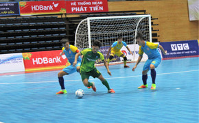 Futsal HDBank VĐQG 2018: Sanatech Sanest Khánh Hòa, Hoàng Thư Đà Nẵng thắng derby