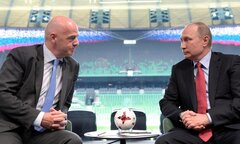 Tổng thống Putin dự đoán Tây Ban Nha vô địch World Cup 2018