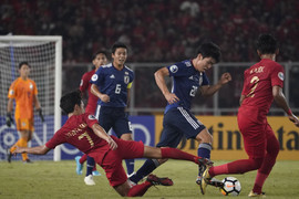 Thua U19 Nhật Bản, U19 Indonesia tan mộng dự World Cup U20