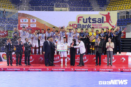 Futsal HDBank Cúp Quốc gia 2018: Thái Sơn Nam bảo vệ thành công ngôi vô địch
