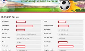 Sốt vé Việt Nam vs Philippines: Người mua chưa kịp khoe, nhiều số lạ liên hệ hỏi giá