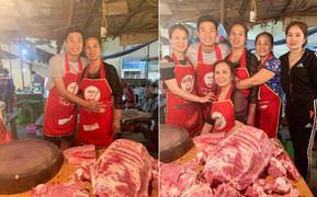 Bùi Tiến Dũng giúp mẹ bán thịt, Đặng Văn Lâm đón giao thừa ở Thái Lan