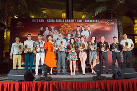 Công Vinh, Hồng Sơn cùng dàn sao Việt-Hàn so tài tại giải golf Corona Phú Quốc Open