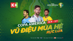 Xem trực tiếp Copa America 2019, Lionel Messi so tài Neymar trên K+