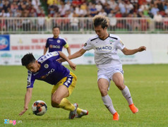 Đình Trọng chấn thương nặng, HAGL và CLB Hà Nội bất phân thắng bại