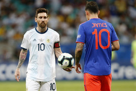 Messi diễn thuyết trong phòng thay đồ sau trận thua Colombia