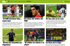 Báo Argentina đổ lỗi cho trọng tài, cầu xin Messi không từ bỏ