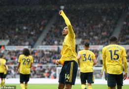 Aubameyang ghi bàn, Arsenal thắng tối thiểu Newcastle