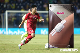 Đức Huy chấn thương, HLV Park Hang Seo thêm nỗi lo trước đại chiến Việt Nam vs Thái Lan