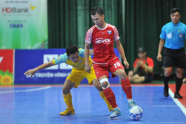 Futsal HDBank VĐQG 2019: Sanvinest Sanatech Khánh Hòa dễ mất ngôi nhì bảng