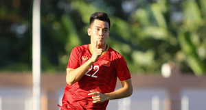 Tiến Linh lập hattrick, U22 Việt Nam thắng đậm U22 Lào