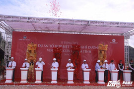 VinGroup khởi công tổ hợp biệt thự nghỉ dưỡng đẳng cấp tại Hà Tĩnh