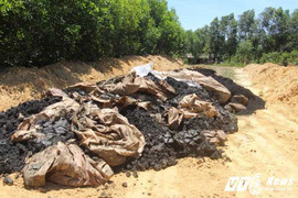 Chôn hơn 100 tấn chất thải của Formosa là vi phạm pháp luật về môi trường
