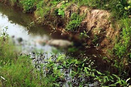 Thi thể nam thanh niên mắc kẹt dưới kênh, trên đầu nhiều vết thương