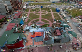 Cảnh tượng hoang tàn sau trận vòi rồng như tận thế ở Bắc Ninh