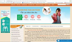 Câu kéo khách phá thai, phòng khám đa khoa Thiên Hòa có thể bị xử lý hình sự