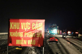 Hiện trường nổ xe khách thảm khốc khiến 14 người thương vong