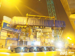 'Thần tốc' cẩu 3 toa tàu Cát Linh – Hà Đông lên ray