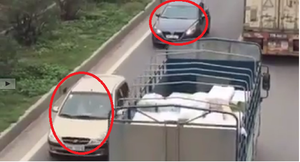 Truy tìm 3 ô tô quay đầu, chạy ngược chiều trên cao tốc Hà Nội – Bắc Giang