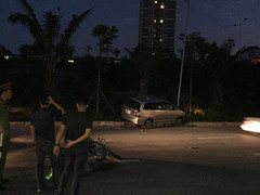 Xe hơi tông hàng loạt phương tiện trên phố Hà Nội: Thông tin mới nhất