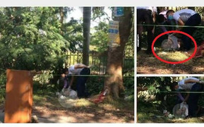 Người đàn ông chết gục bên đường nghi do nắng nóng ở Hà Nội